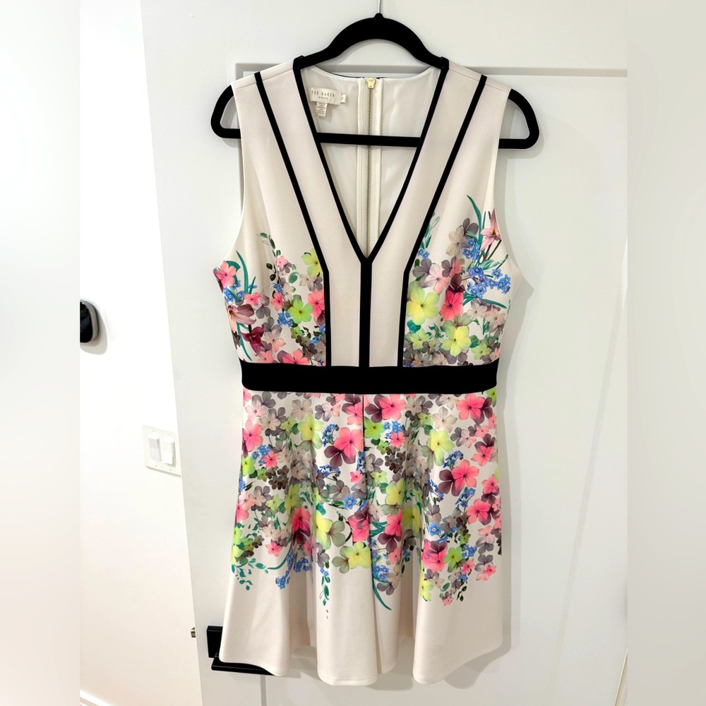 Ted Baker London | Syrah Pergola Floral Print | Fit and Flare Dress